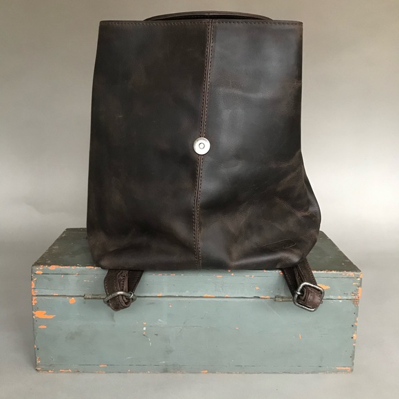 KASZER Buffalo Leather Backpack #20081 C6 - Picture 9 of 12